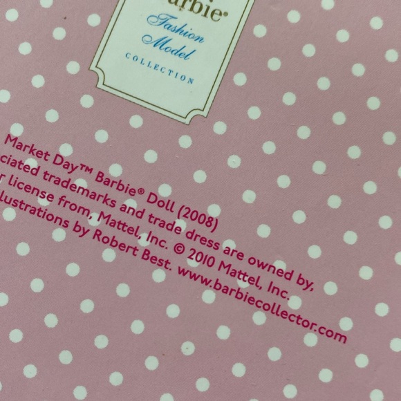 2010 Barbie Notepad, Sticky Notes, To Do Pad Magnetic Back - Picture 8 of 9